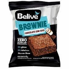 Brownie chocolate com coco 40g belive