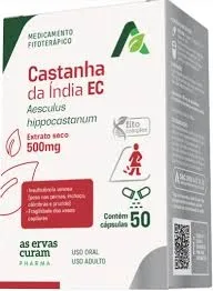 Castanha da índia ec 50 cápsulas
