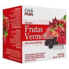 Chá frutas vermelhas 14g chá mais