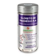 Cloreto de magnésio p.a. 60 cápsulas 500mg