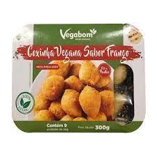 Coxinha vegana sabor frango   vegabom