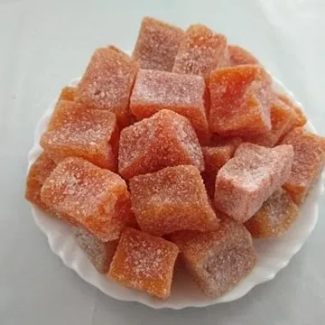 Doce abóbora cristalizada