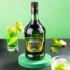 Licor creme de menta peppermint golf 900ml