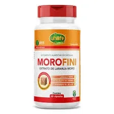 Morofini extrato laranja moro 60 cápsulas unilife