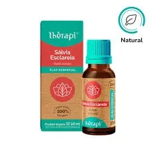 Oleo essencial salvia esclareia 10ml