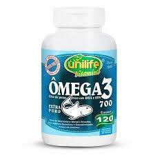 Õmega 3 700mg unilife 120 cápsulas