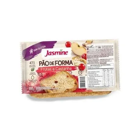 pão de frutas jasmine 350g