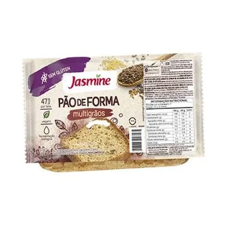 pão multigrãos jasmine 350g