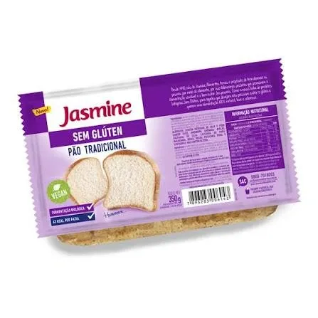 pão tradicional jasmine 350g