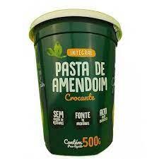Pasta de amendoim crocante integral 500g terra dos graos