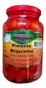Pimenta biquinho 550g dhorta