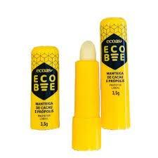 Protetor labial manteiga de cacau com própolis 3.5g