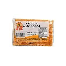 Rapadura com abóbora 400g jr