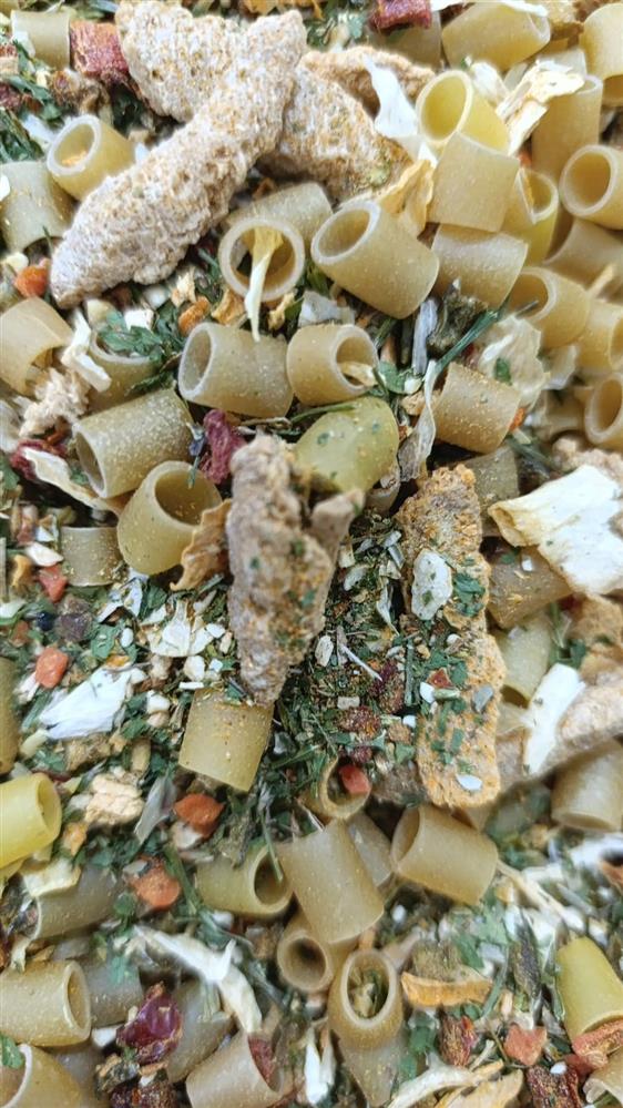 Sopa vegetariana a granel