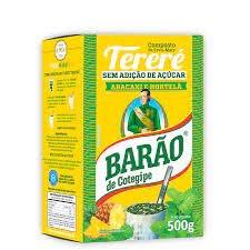 Tereré abacaxi e hortelã barão 500g