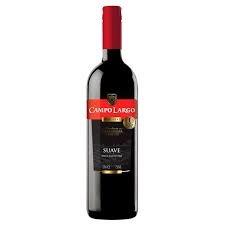 Vinho campo largo suave 750ml