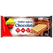Wafer sabor chocolate 115g