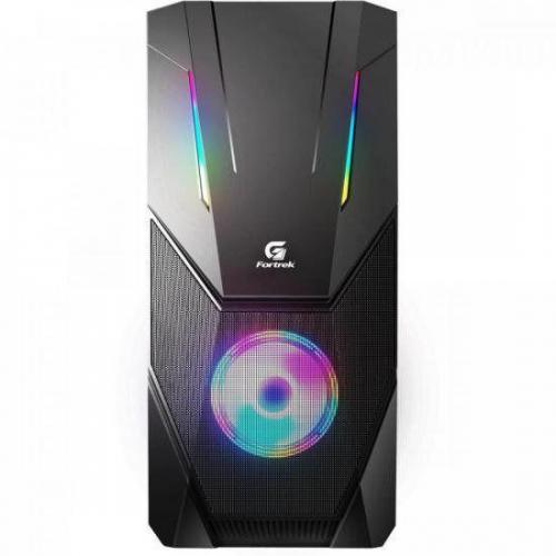 Gabinete Gamer Mid Tower Black Hawk RGB Fortrek