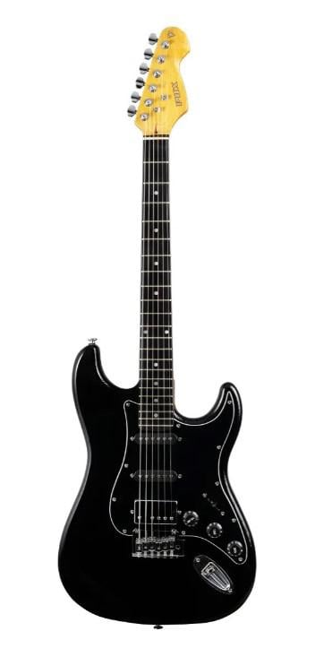 Guitarra PHX Strato Power HSS Premium STH ALV Black