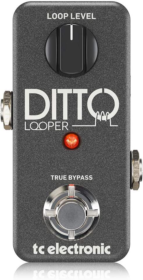 TC Electronic Ditto X2 Looper oitava ganho incentivo polifonia transposição  folk guitarra acústica guitarra elétrica bloco único efetor