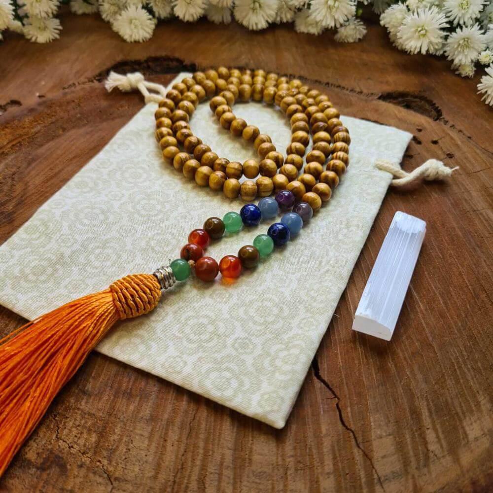 Ganesha Mala  21 mala beads, Hindu prayer beads