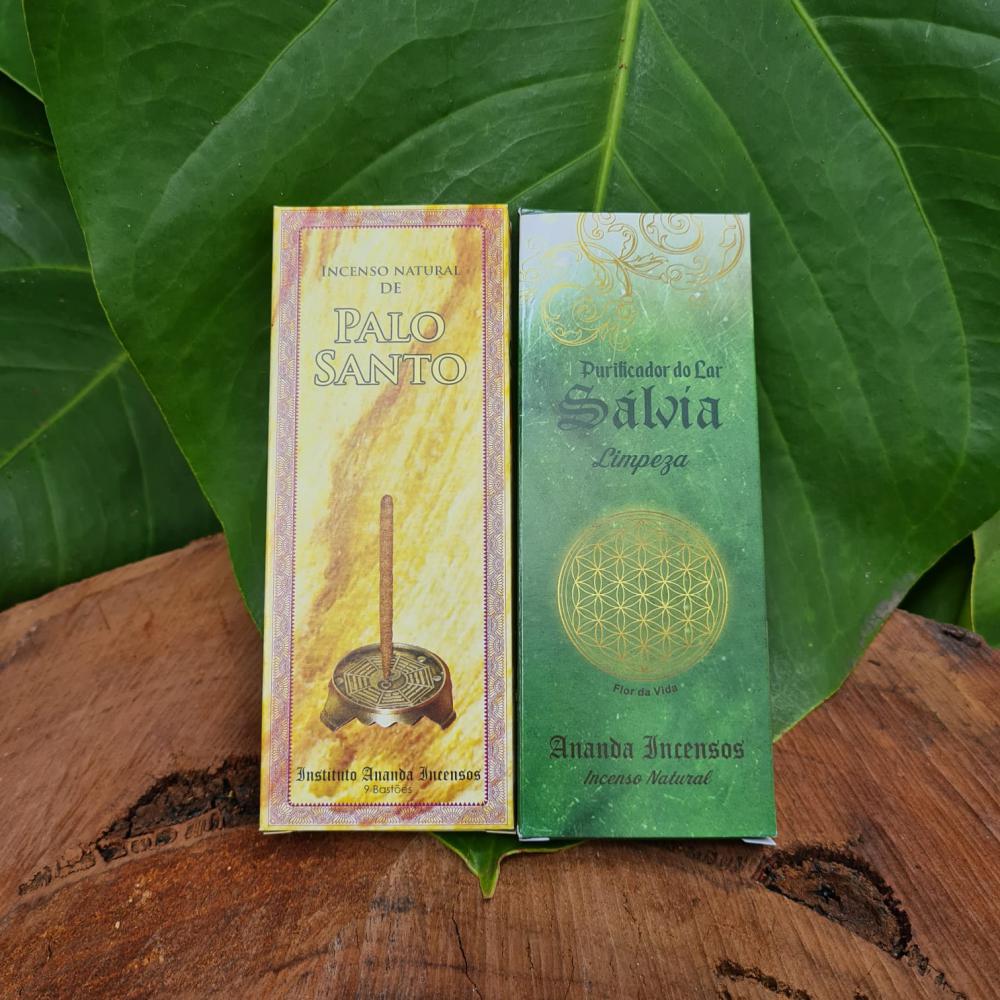 Incenso Natural Ananda Sete Ervas - Limpeza e Proteção-Encantos