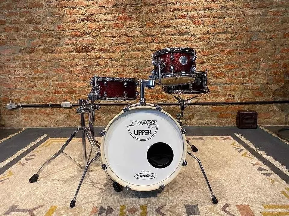 Bateria X Pro Upper Shell Pack Red Sparkle