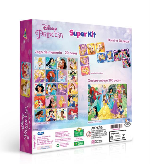 Jogo Quebra Cabeça 28 Peças Disney Princesas Toyster