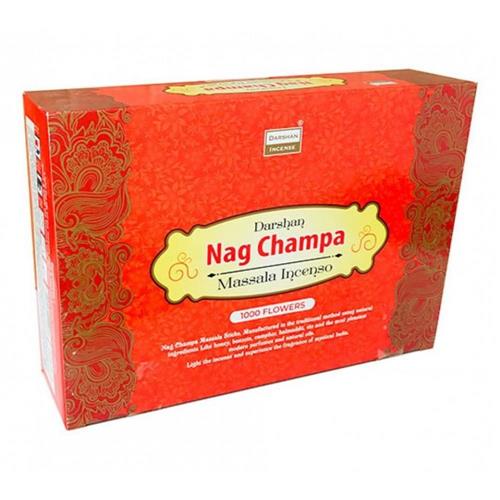 Incenso Indiano Massala - Nag Champa Darshan - Natural Herbs - Lotus Loja