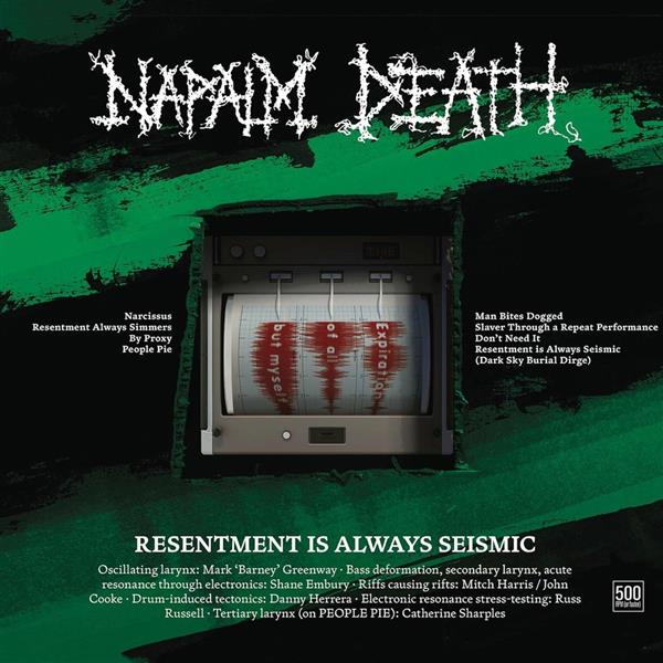 Napalm Death - Resentment is Always Seismic (CD Novo) : CDs : Loja