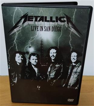 Metallica - Live In San Diego (DVD Usado) : Usados : Loja Overload
