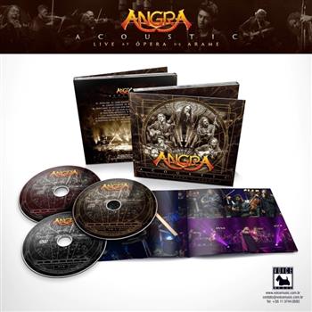 Angra - Acoustic Live at Opera de Arame (2CDs + DVD Novo) : CDs