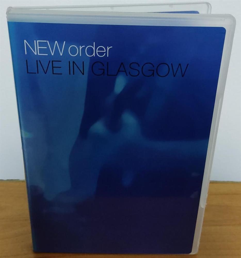 New Order - Live In Glasgow (DVD Duplo Usado) Imp. USA