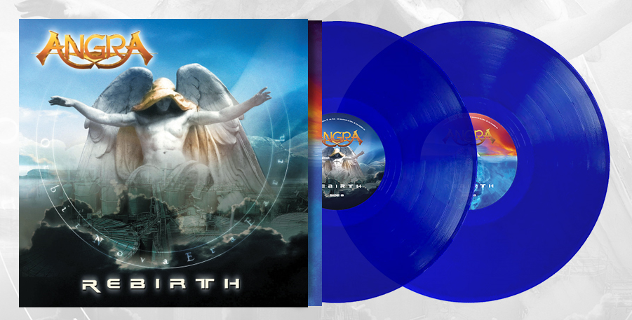 Angra - Rebirth (LP Duplo Novo, Vinil Azul) : LPs : Loja Overload
