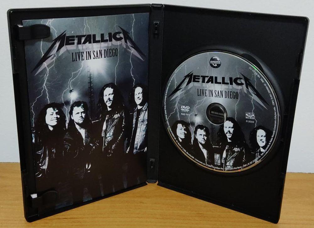 Metallica - Live In San Diego (DVD Usado) : Usados : Loja