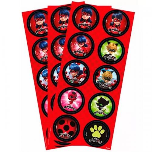 Cone com Aplique Para Doces Miraculous Ladybug c/8 Regina Festas