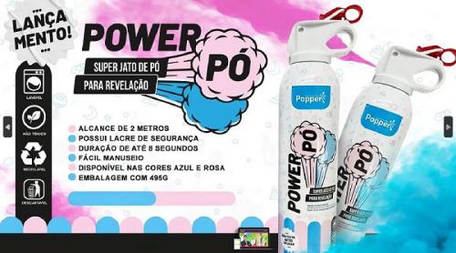 Jato de P para Ch Revela o Power P Popper