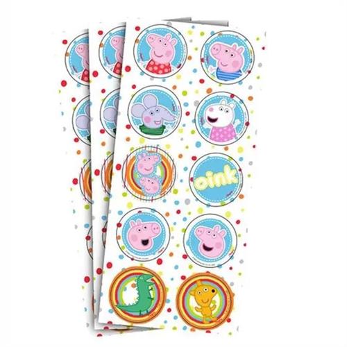 Casa Peppa Pig Topper  Peppa pig stickers, Peppa pig cake topper