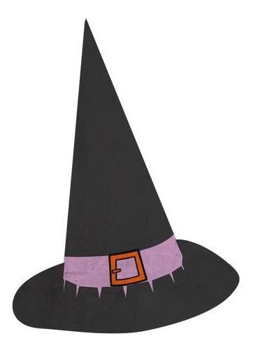 Chapéu de Bruxa Halloween Regina Festas c/8 unid