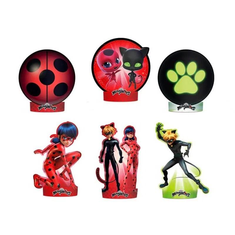 Kit Decorativo Ladybug Core - Regina