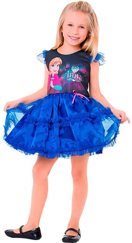 Fantasia Princesa Annye Pop Infantil G Fantasia Super - Papelaria Criativa