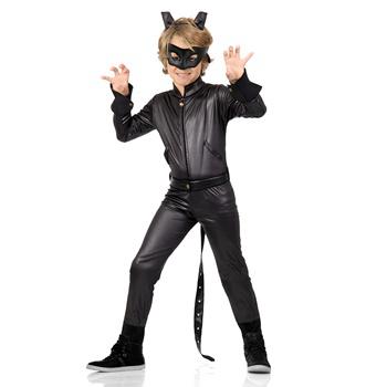 Fantasia Infantil Cat Noir - Tamanhos Diversos