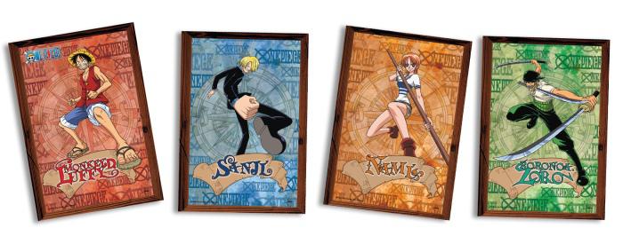 Quadros Decorativos One Piece Festcolor c/4 unid