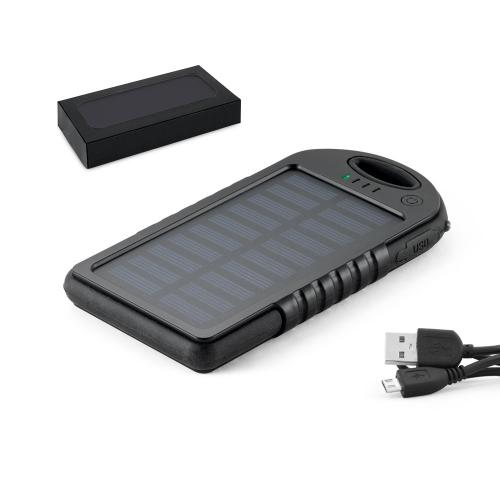 DAY Bateria portátil solar - Power Bank : Brindes - Tecnologia