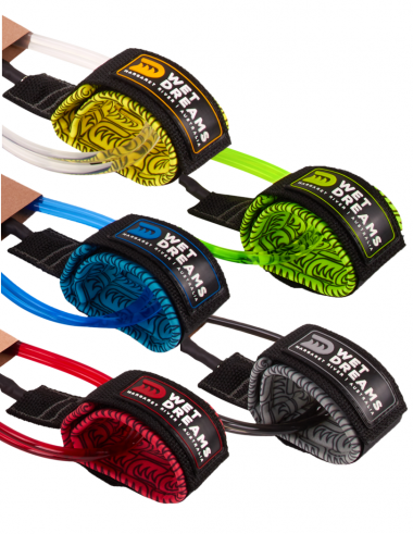 Leash Funboard Wet Dreams 8 x 7mm | Ideal para Ondas Maiores com