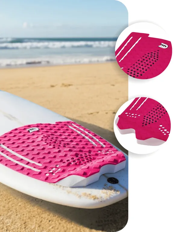 Deck para Prancha de Surf Fresado G-Land Vermelho Wet Dreams