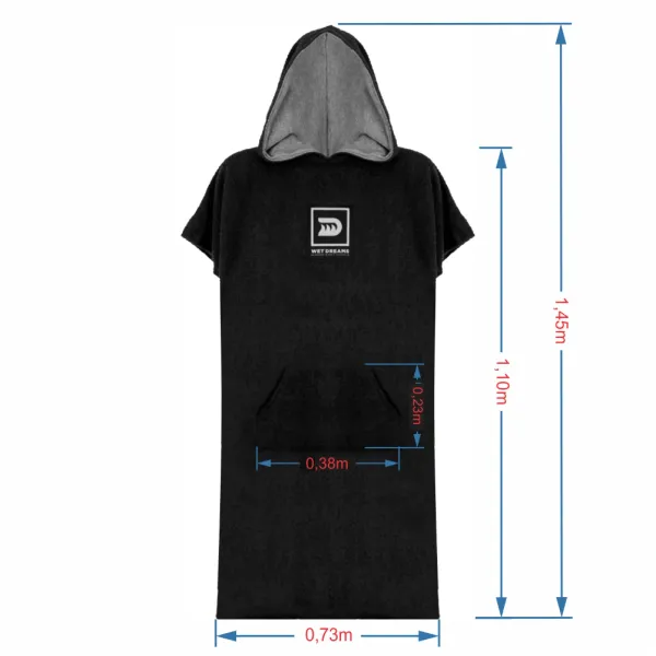 Poncho Surf Atoalhado Wet Dreams Adulto - Conforto e Praticidade