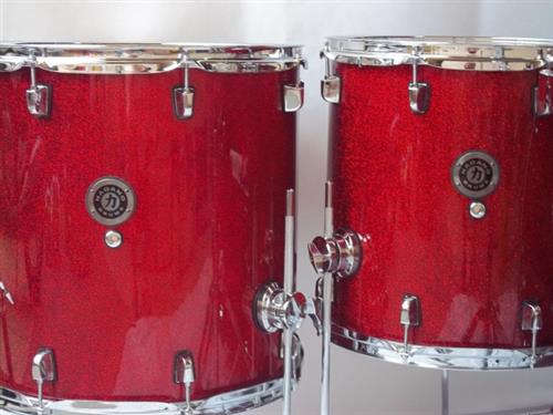 Bateria Nagano Work Series Birch Shell Red Sparkle 08/10/12/14/16