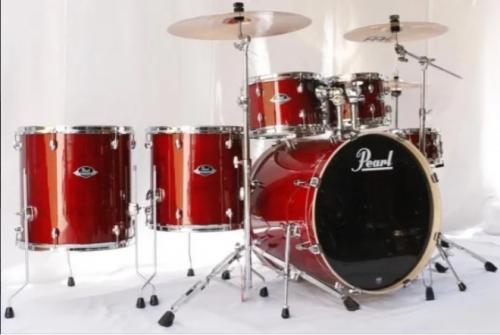 Bateria Pearl Export EXL Laqcuer Natural Cherry 10/12/14/16/22e