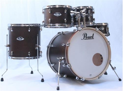 Bateria Pearl Export EXL Laqcuer Satin Brown 10/12/16/22 e 14cx